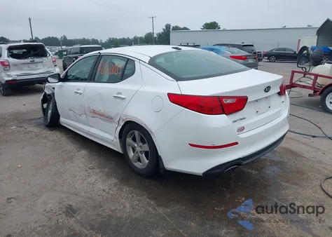 2015 Kia Optima Lx из США, поврежденный, VIN KNAGM4A70F5592644
